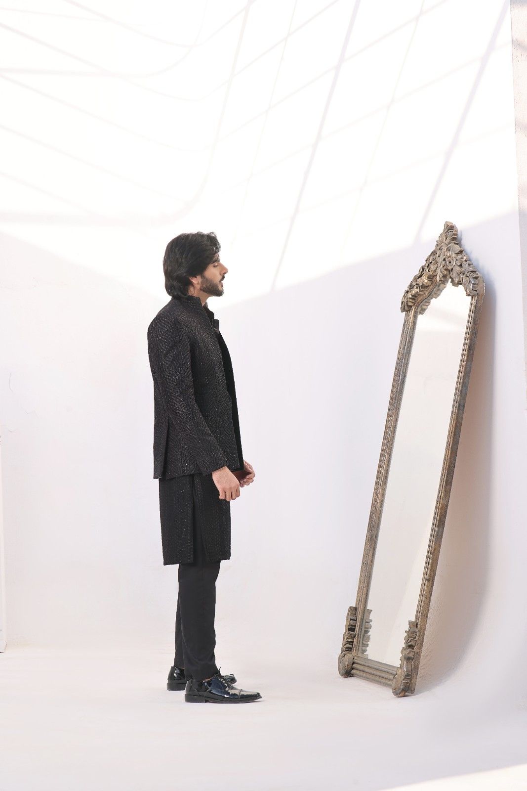 Monochrome Marvels Prince Coat