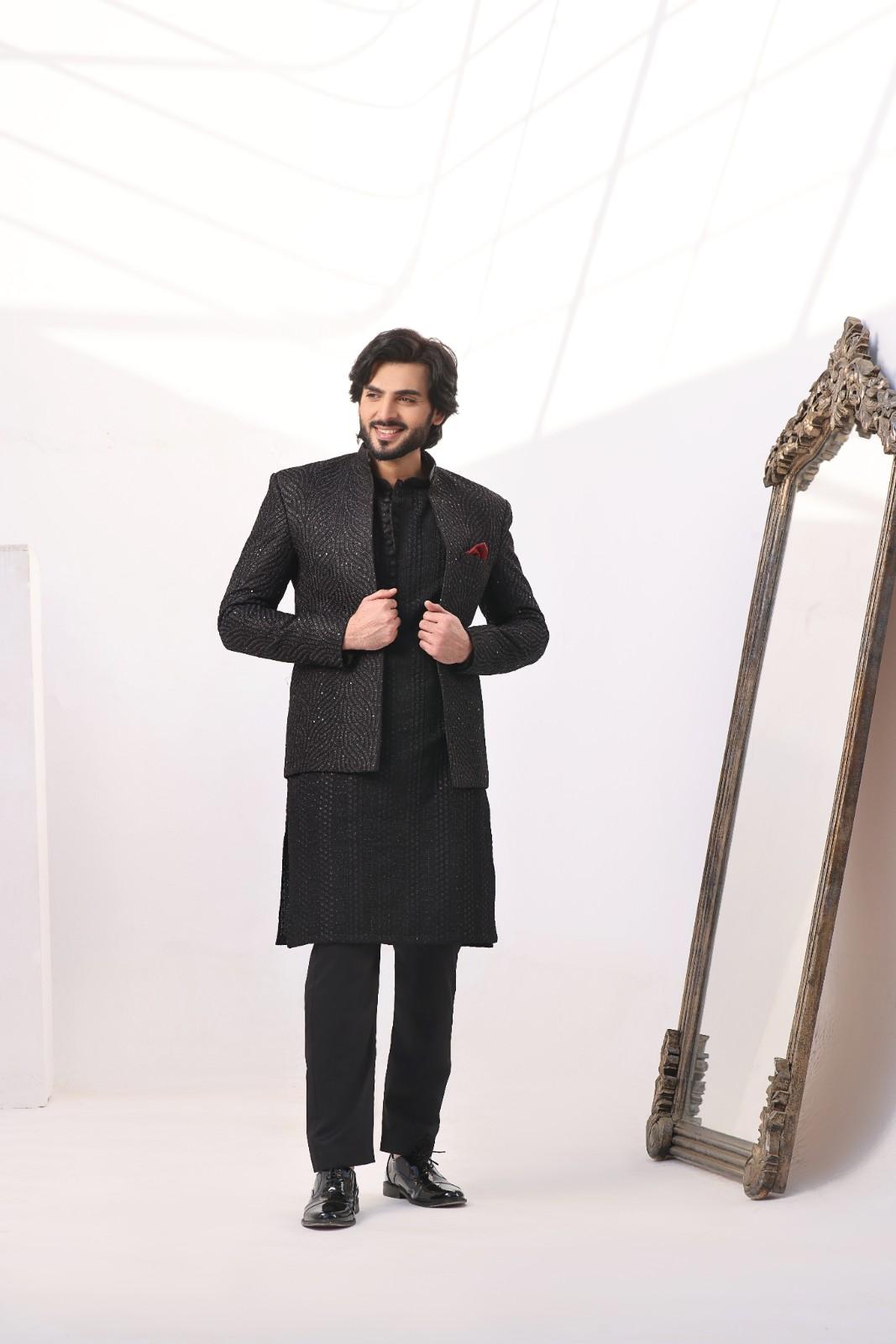 Monochrome Marvels Prince Coat