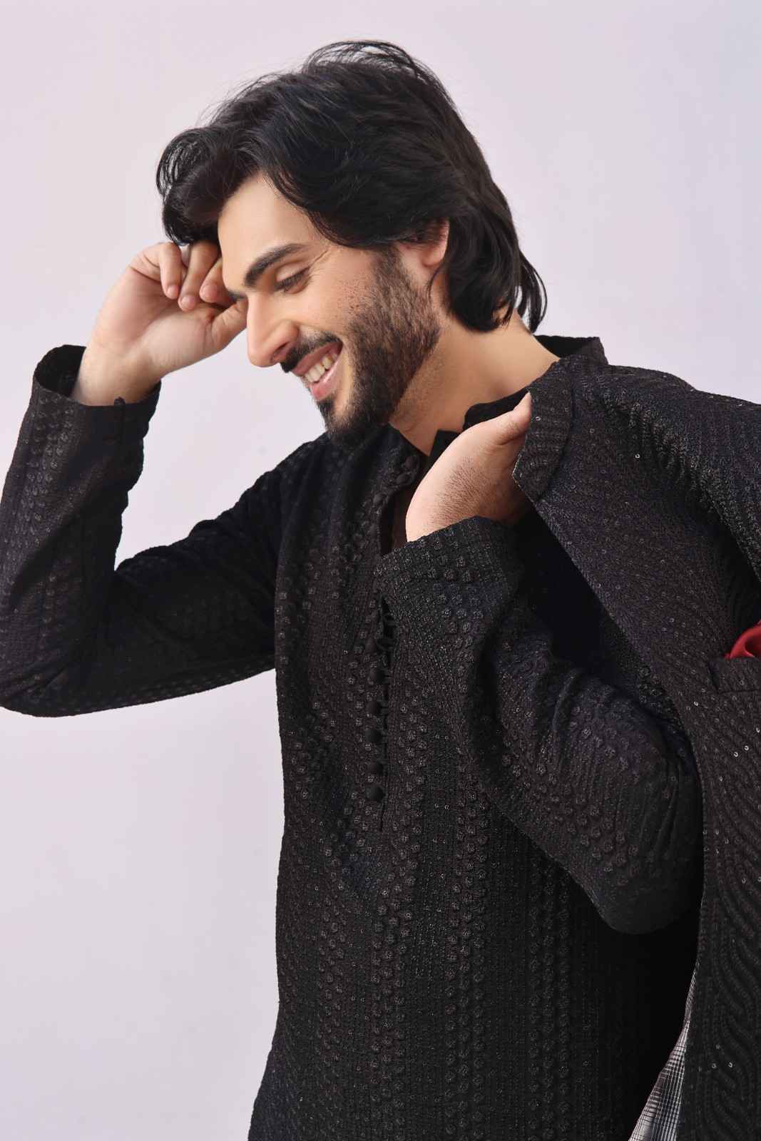 Monochrome Marvels Prince Coat