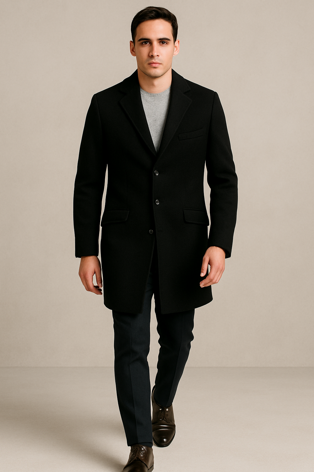 Black Peacoat
