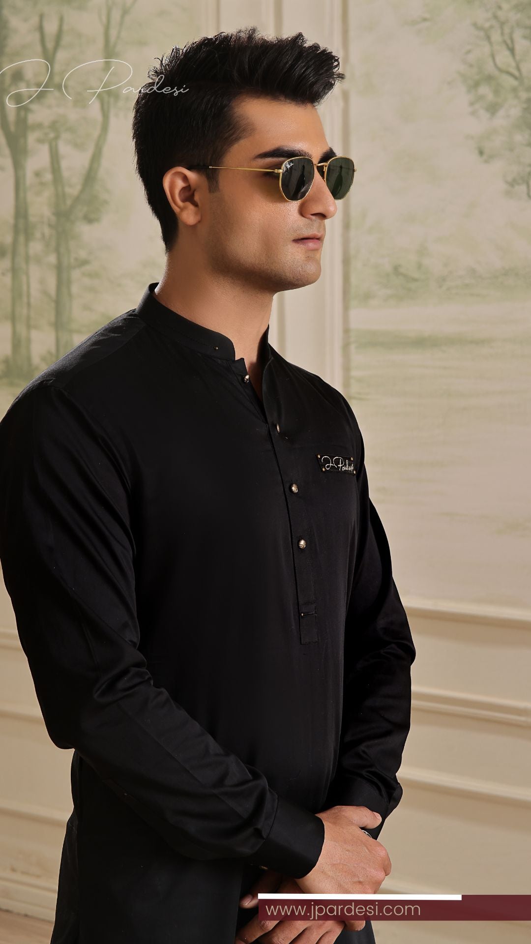 Black Diamond Kurta Pajama Festive Eid Collection