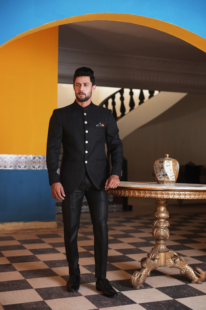 Clear Black Prince Coat
