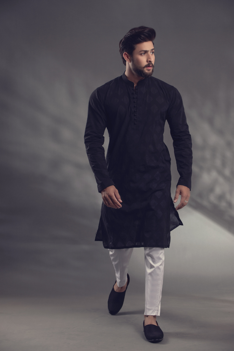 Black Kurta