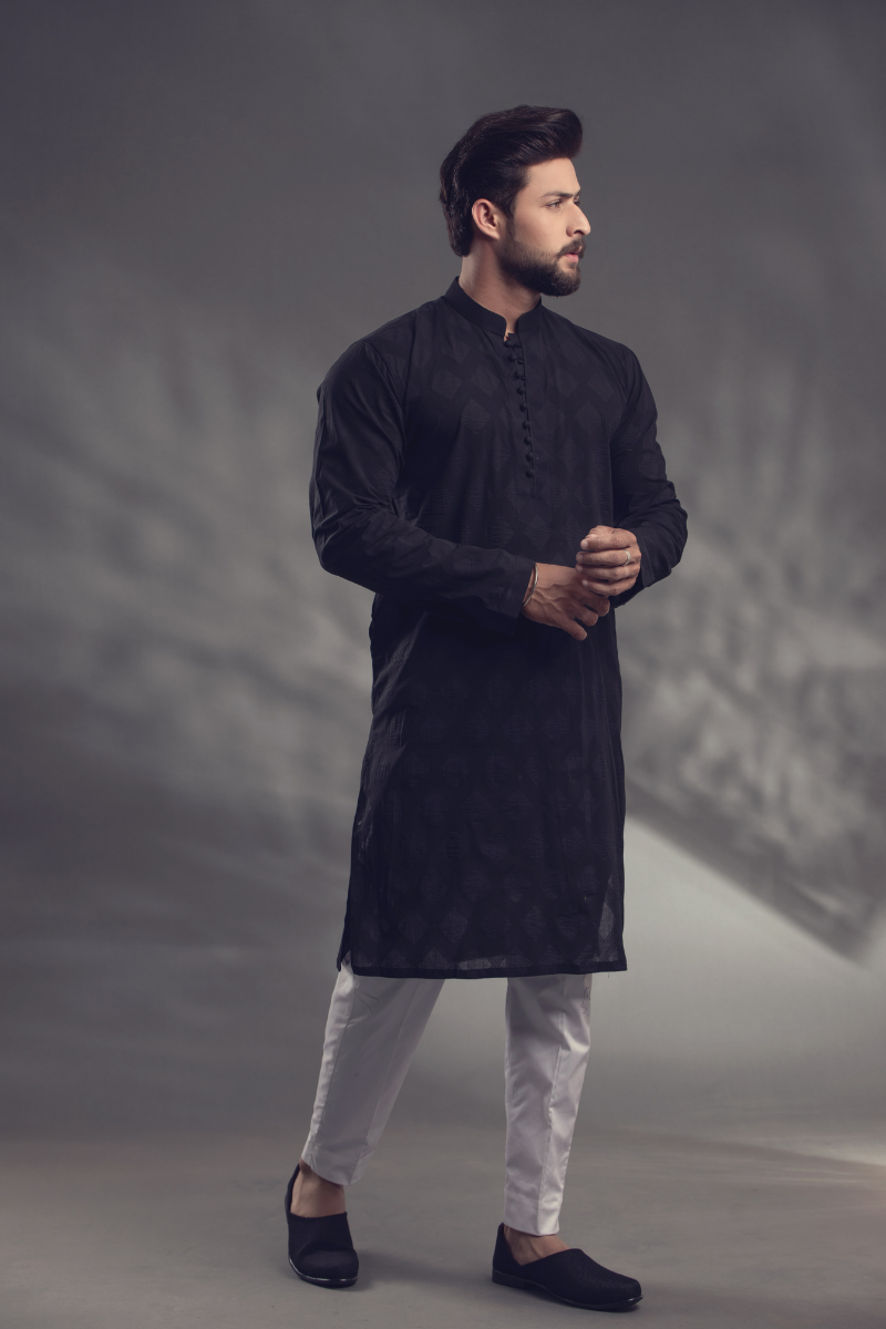 Black Kurta