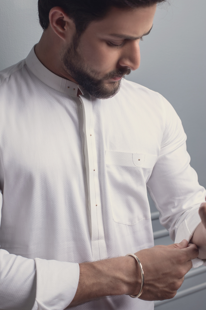 White Kurta Shalwar