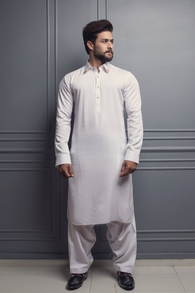 White Kameez Shalwar