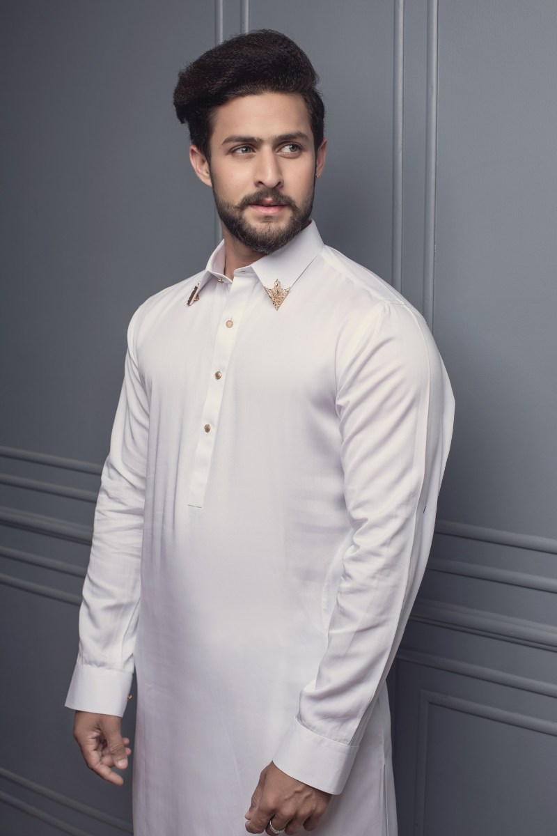 White Kameez Shalwar