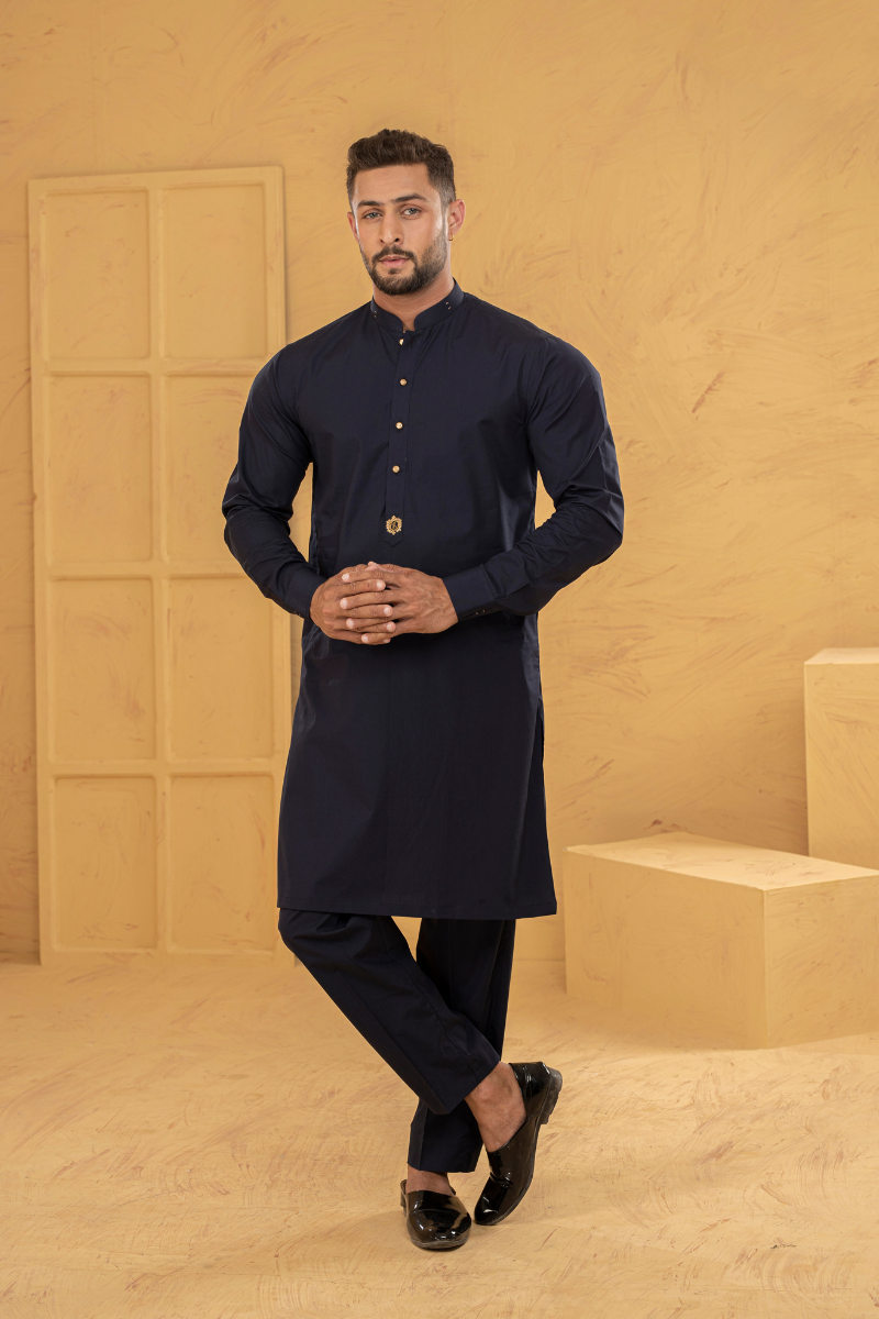 Night Blue Kurta Pajama