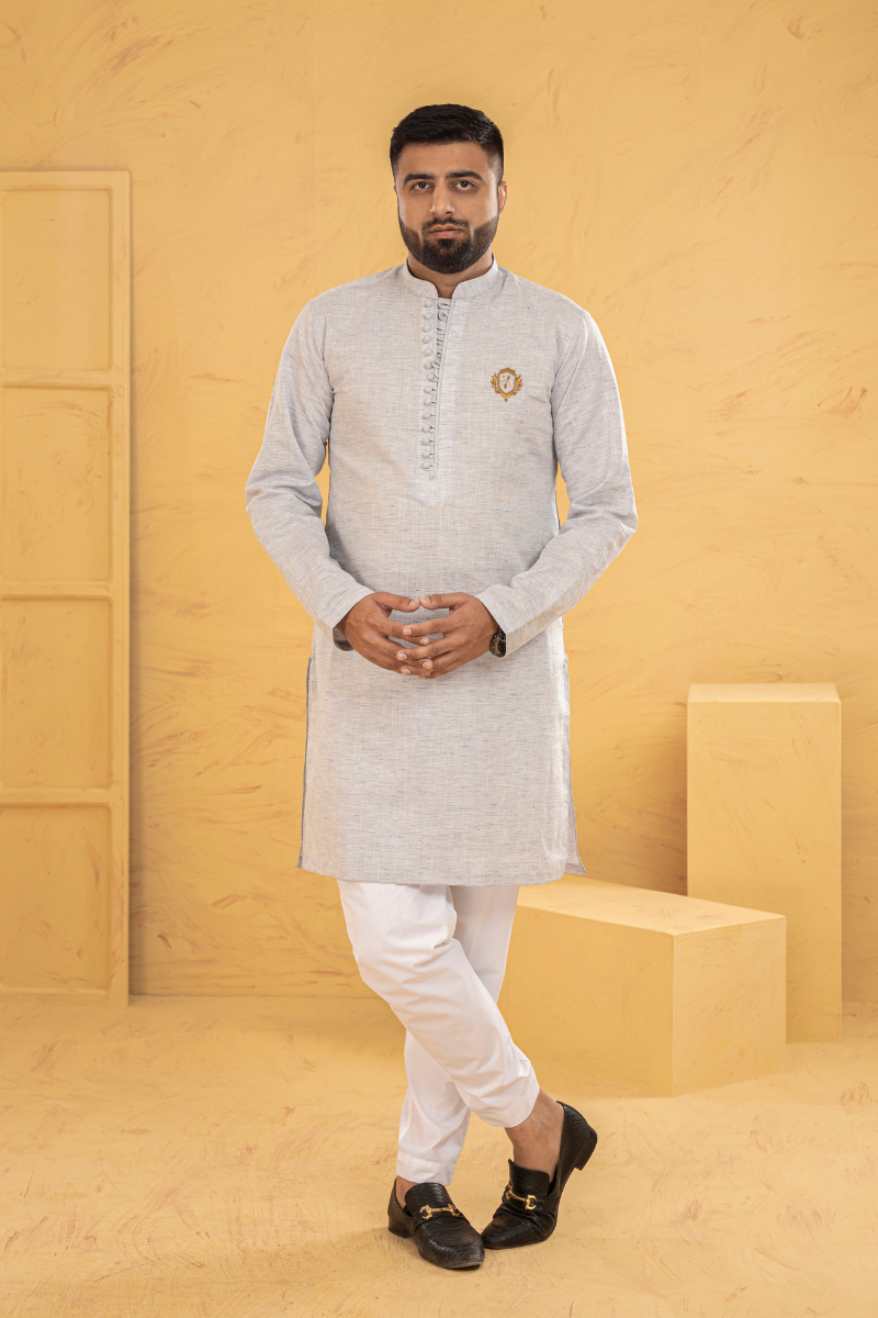 Light Grey Kurta