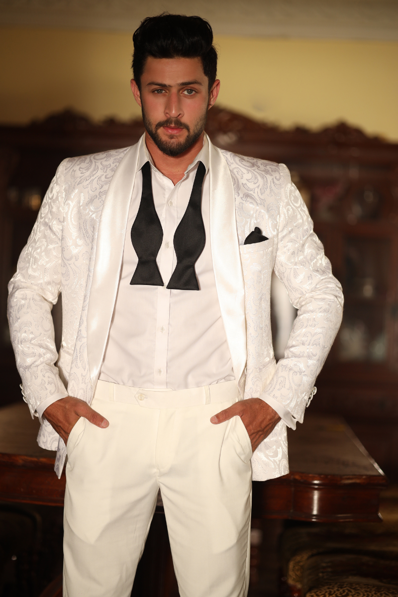 Cloud White Suit