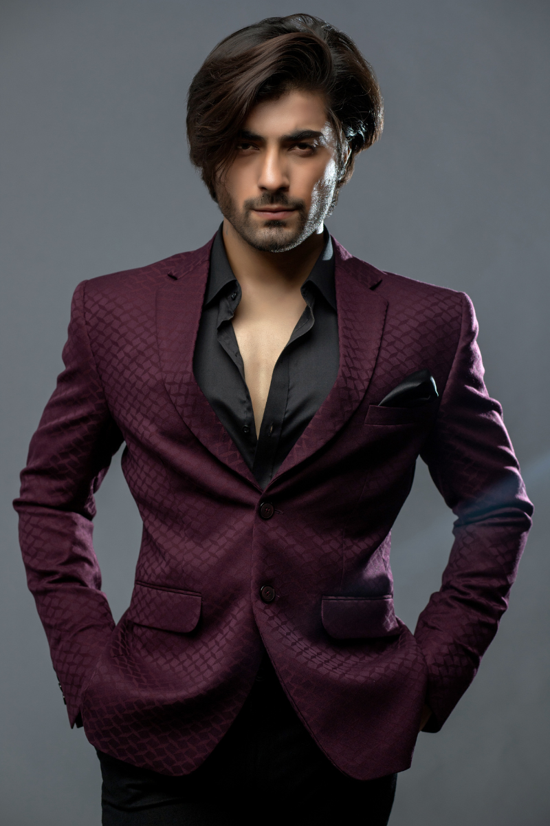 Exquisite Maroon Casual Jacket