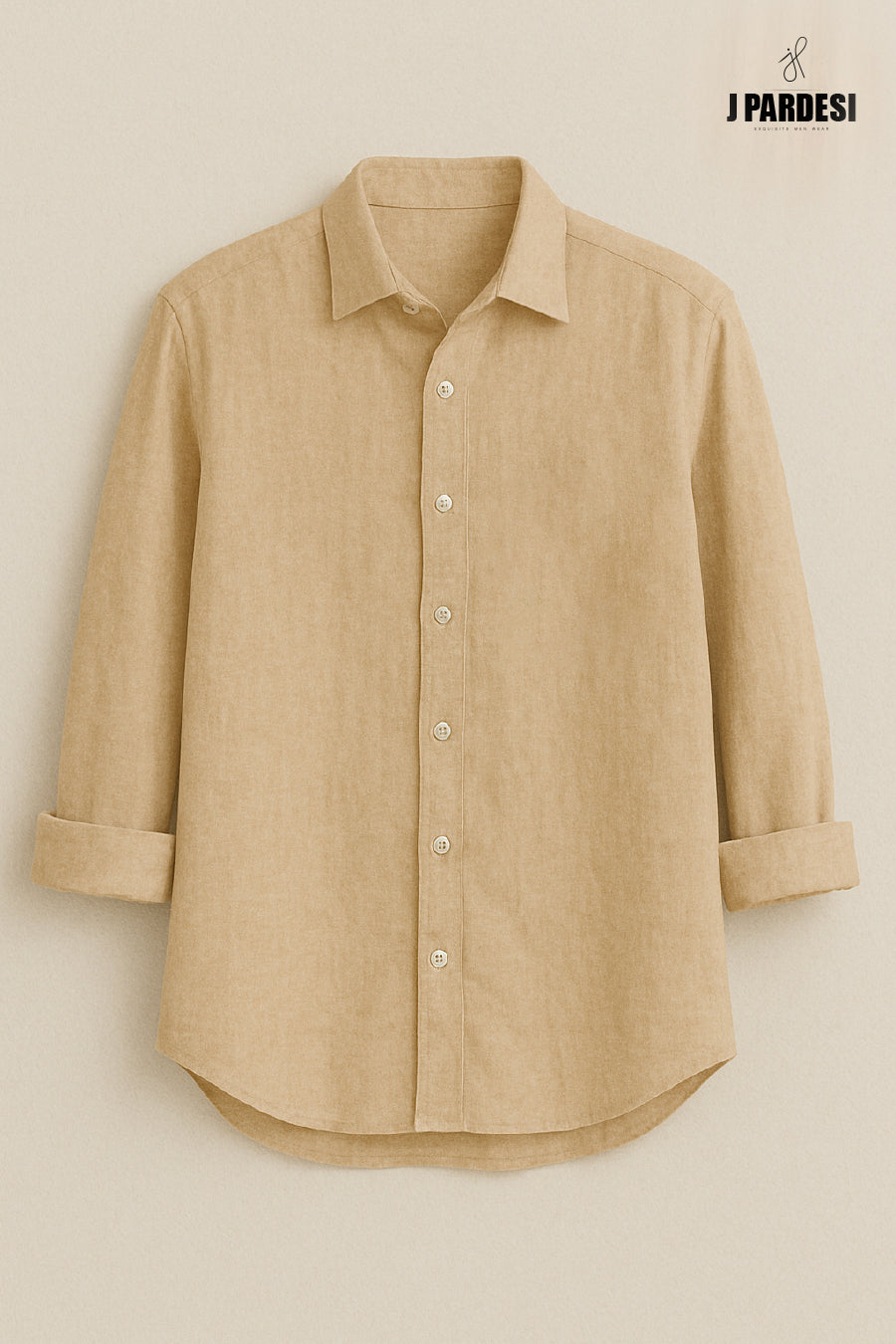 Beidge Linen Shirt