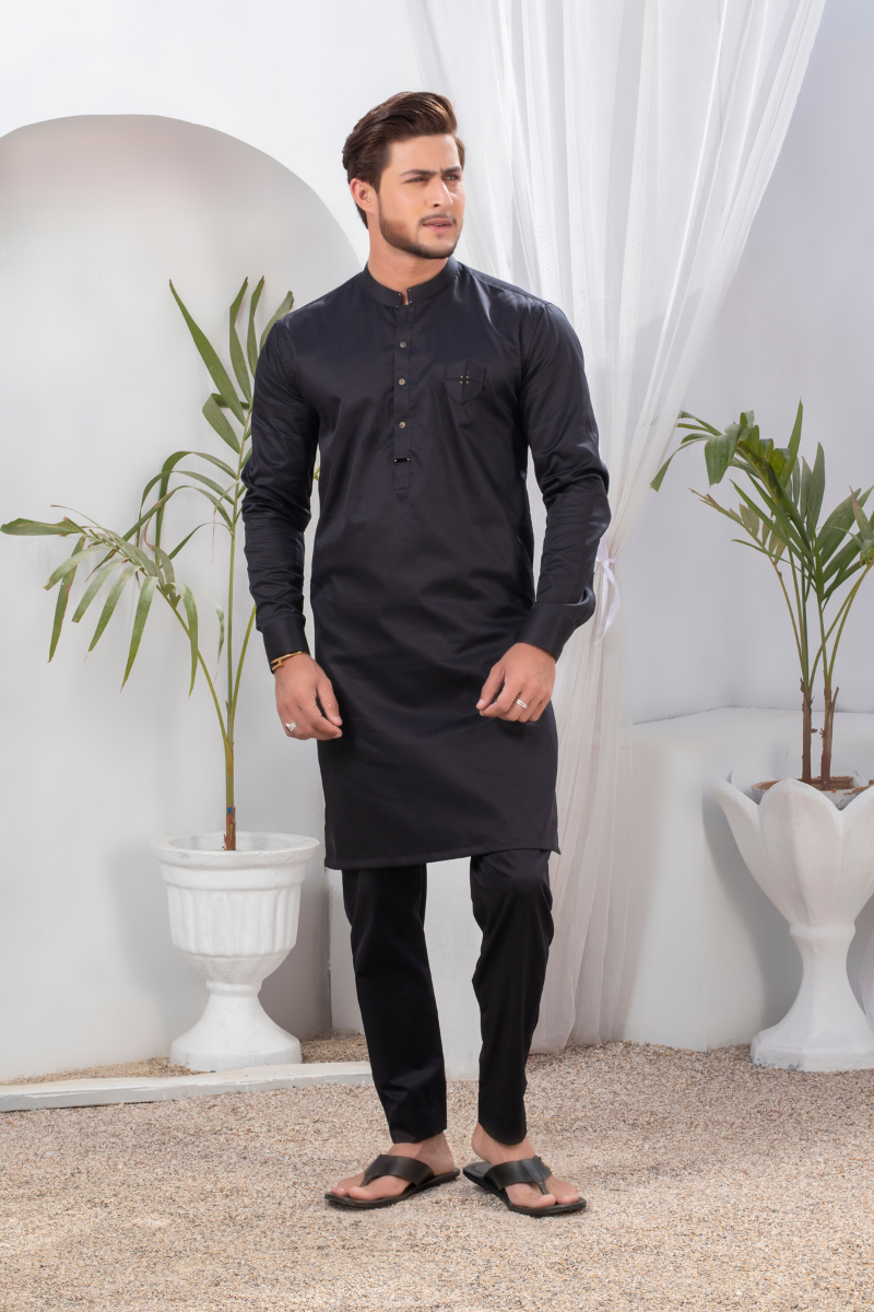 Ever Black Kurta Pajama