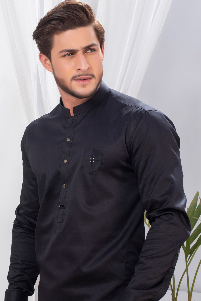 Ever Black Kurta Pajama