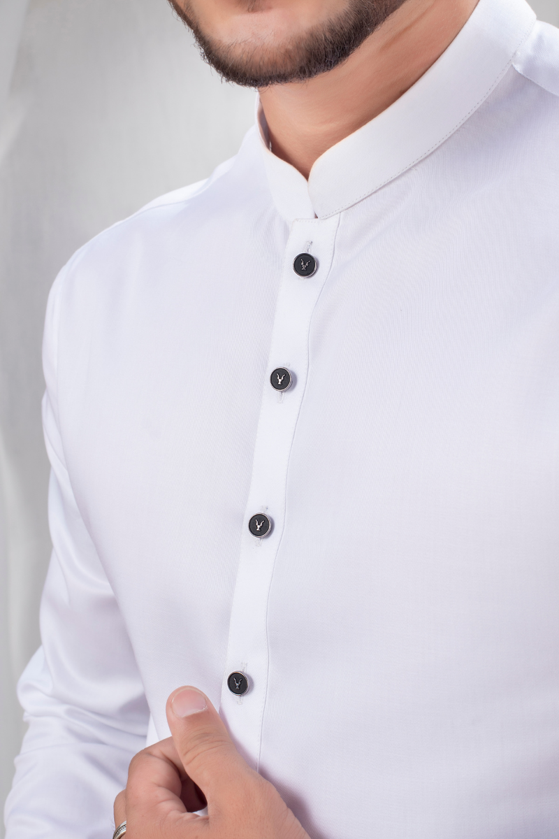 Classic White Kurta Pajama