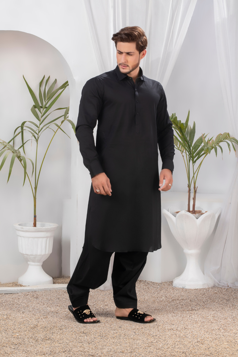 Black Kameez Shalwar