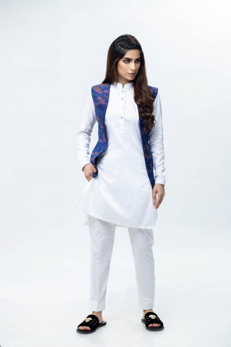 Front Open Waistcoat For Women