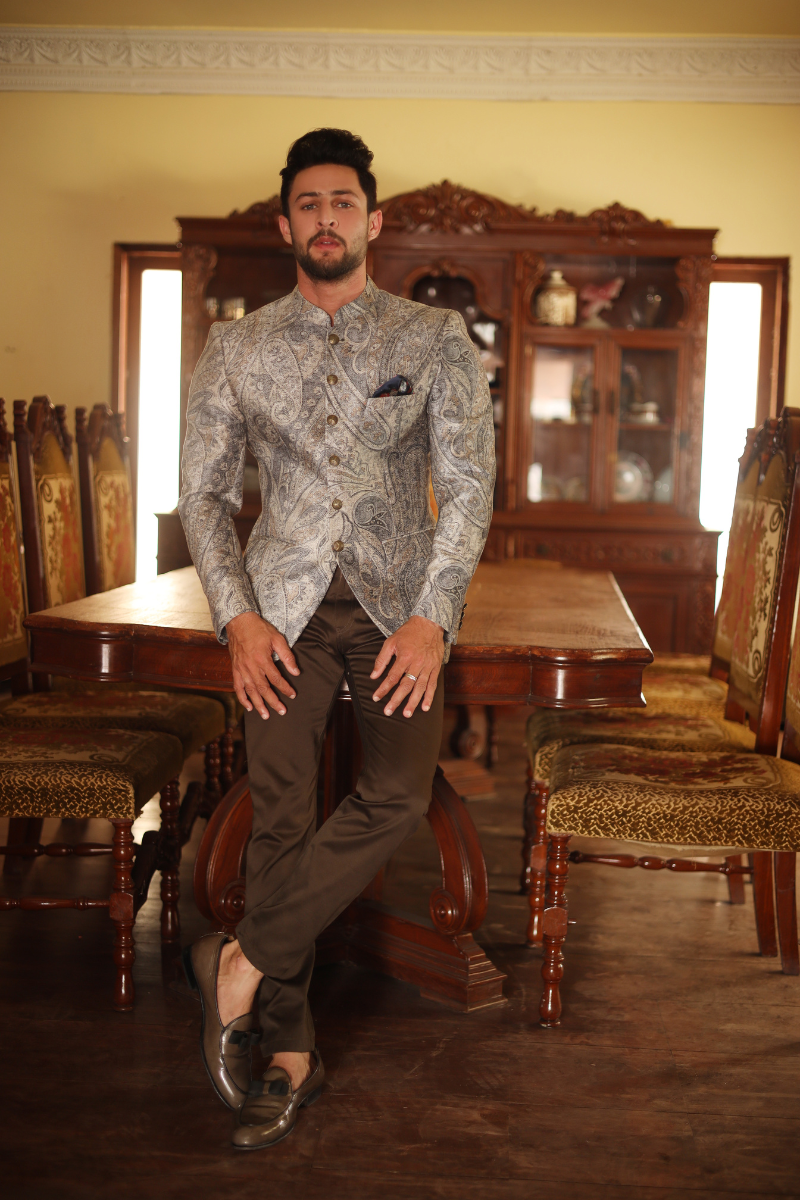 Traditional Grey Prince Coat