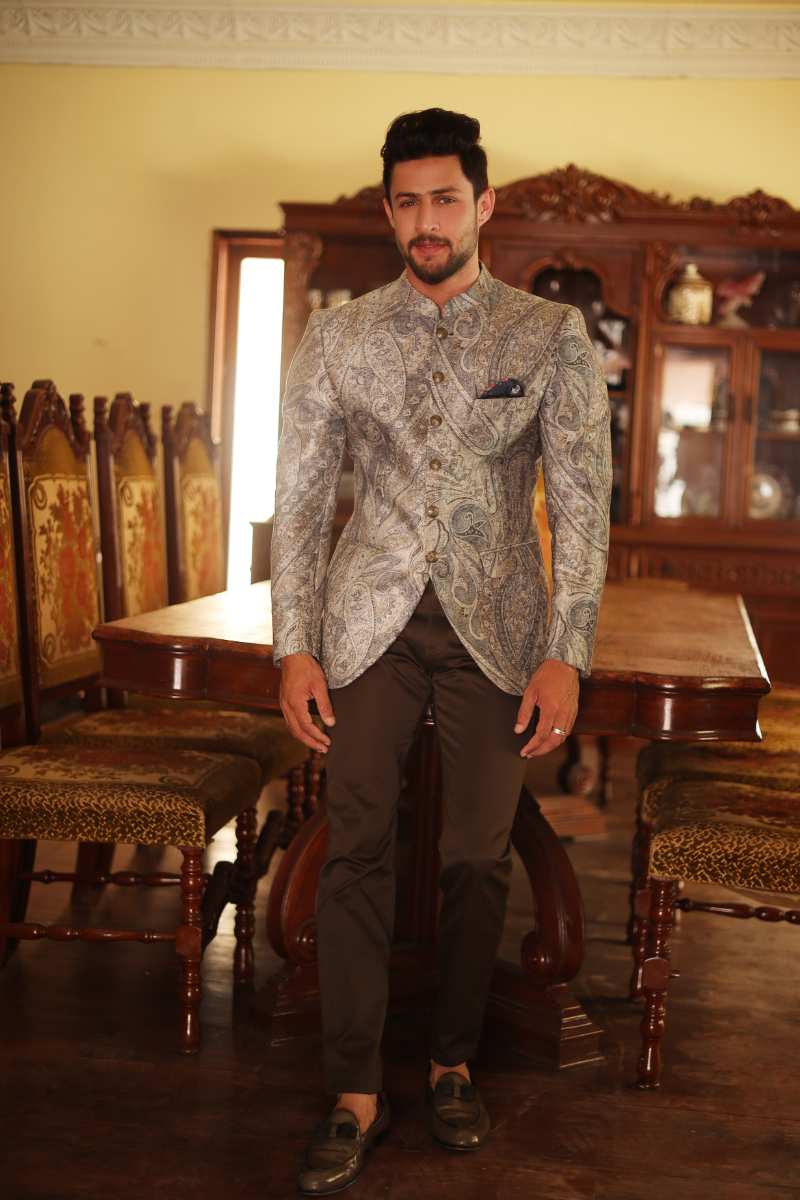 Traditional Grey Prince Coat