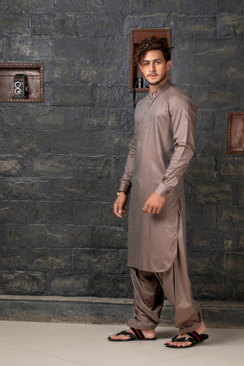 Crayola Silver Kameez Shalwar