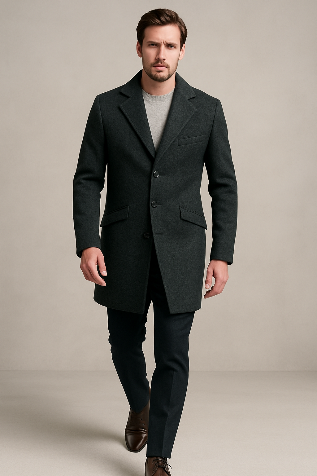 Green Peacoat