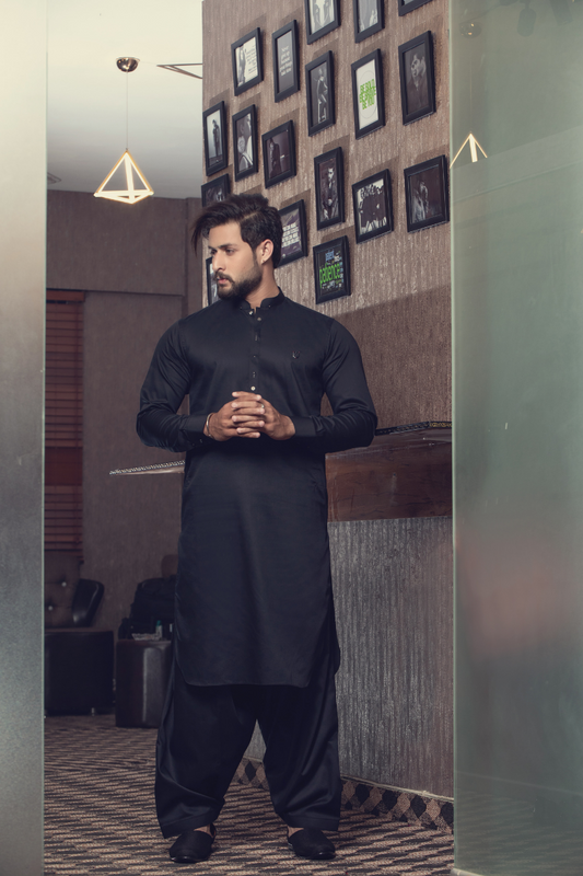 Black Kurta Pajama