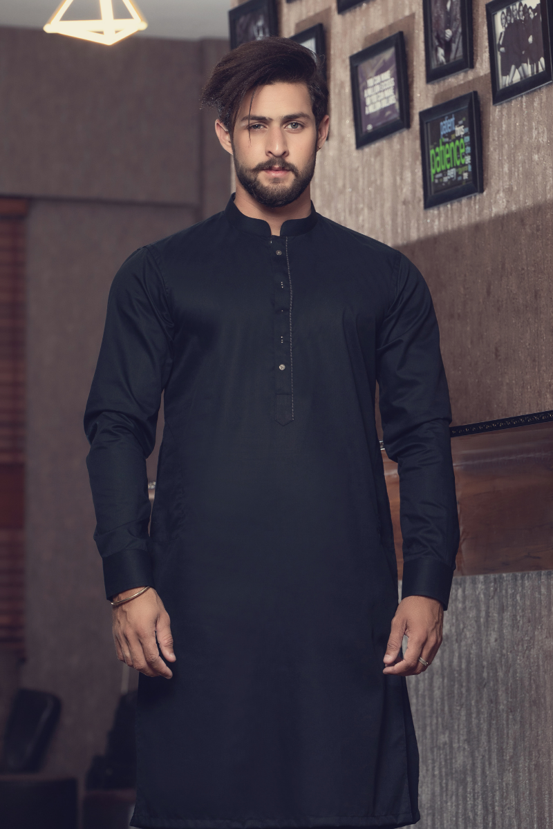 Black Kurta Pajama