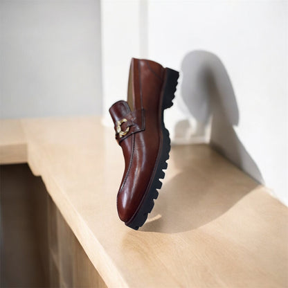 Brown Handmade leather Shoes