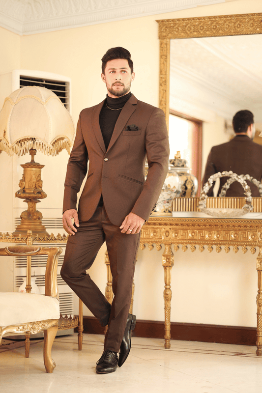 Camel Brown Suiting