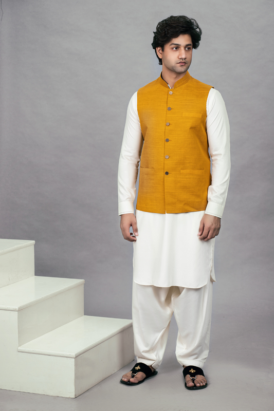Mustard Waistcoat