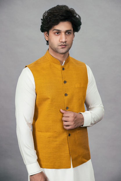 Mustard Waistcoat