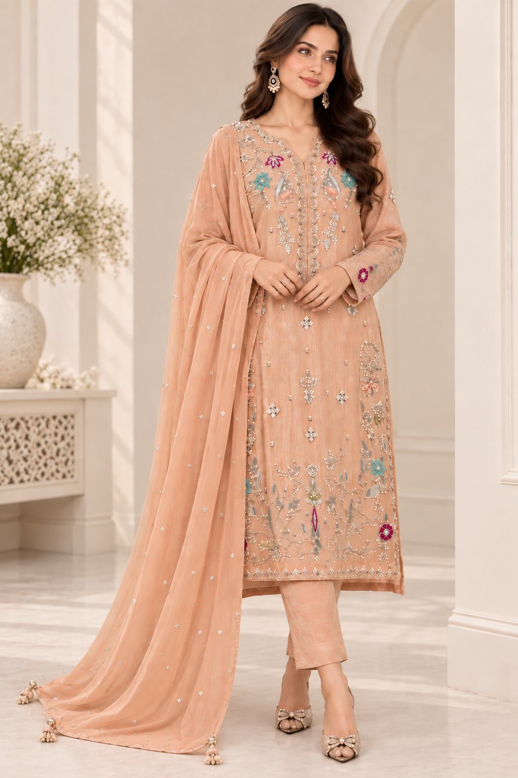 Peach Blossom Elegance