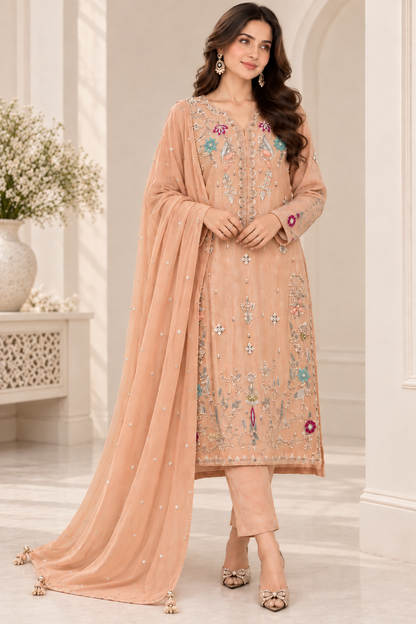 Peach Blossom Elegance