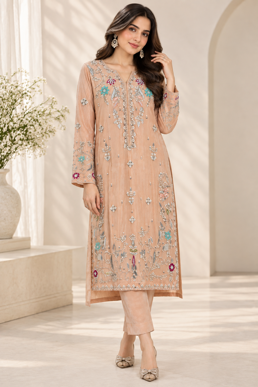 Peach Blossom Elegance