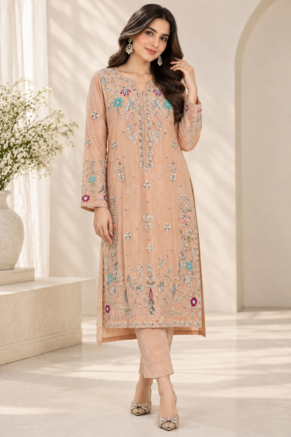 Peach Blossom Elegance