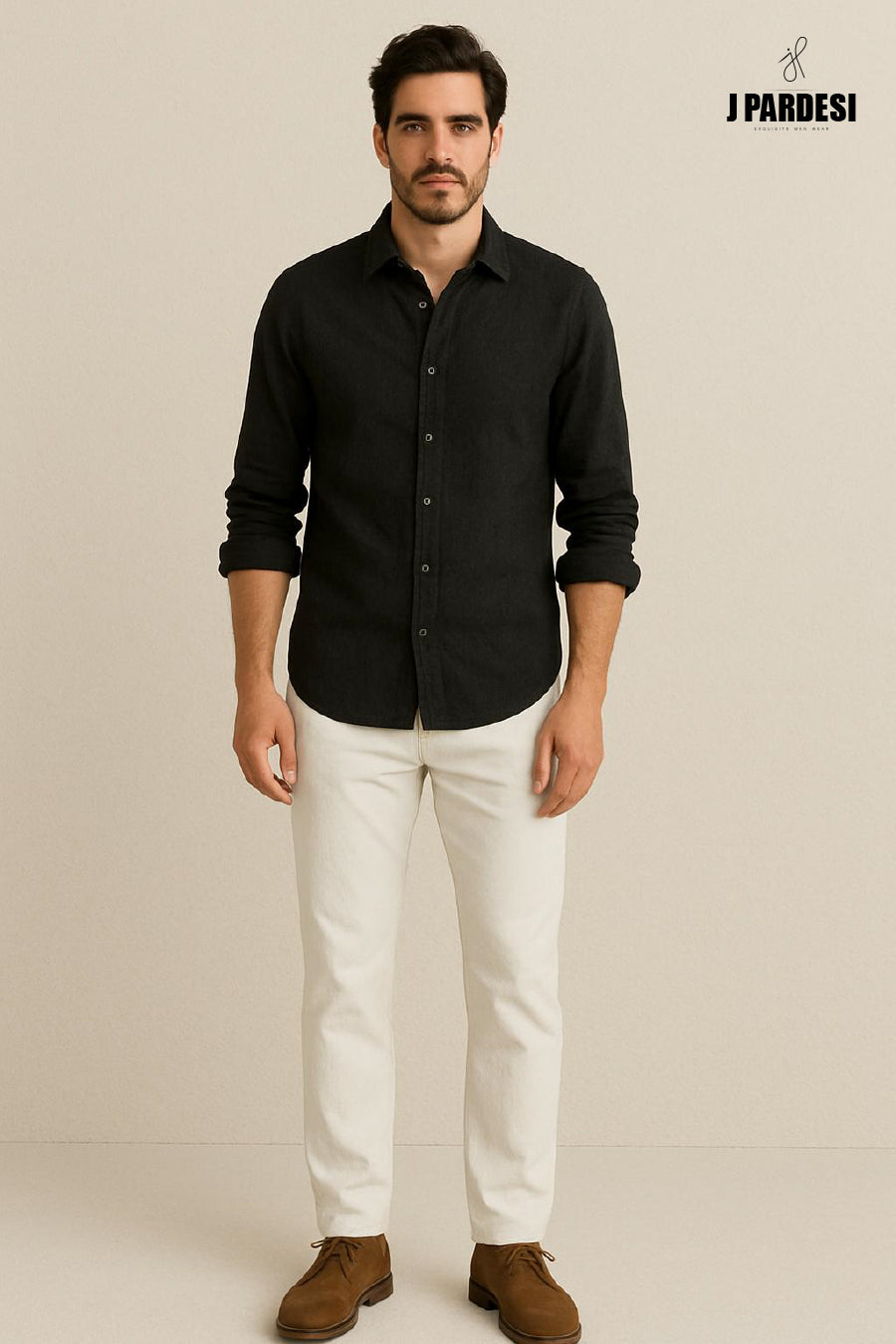 Black Linen Shirt