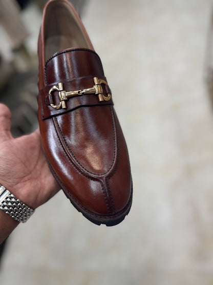 Brown Handmade leather Shoes