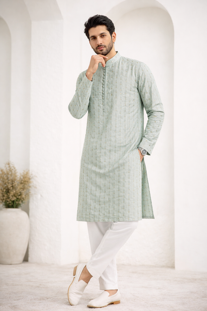 Mint Mist Kurta Pajama