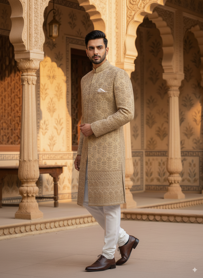 Mina Kari Sherwani