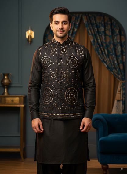 Black Ora Waistcoat
