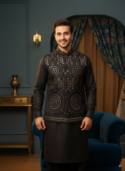 Black Ora Waistcoat