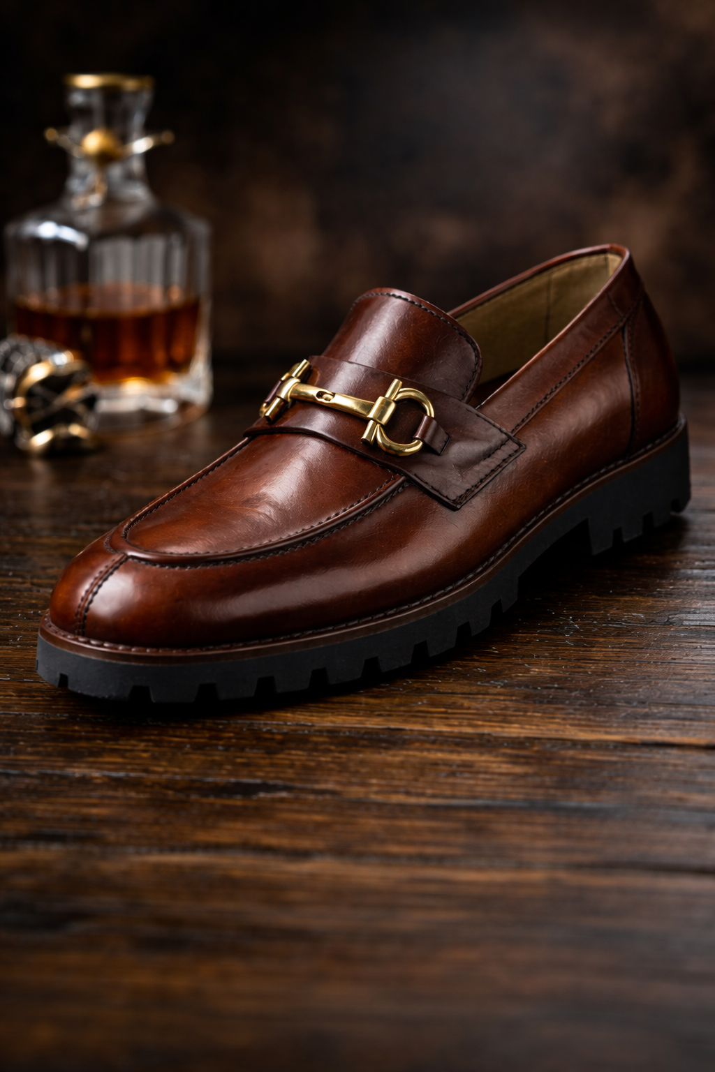 Brown Handmade leather Shoes
