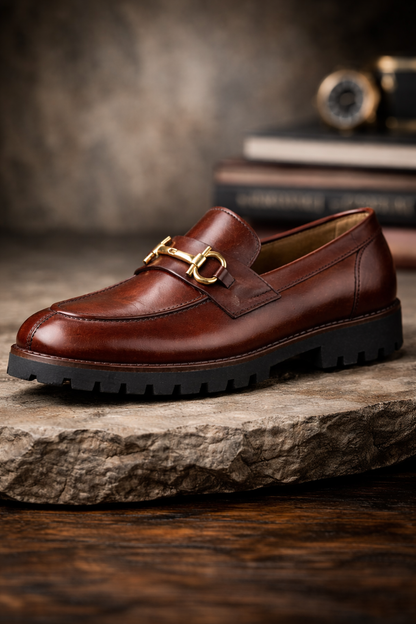 Brown Handmade leather Shoes