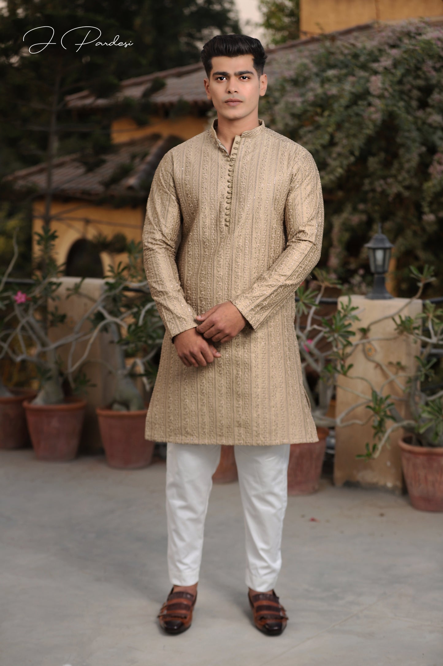 Walnut Weave Kurta