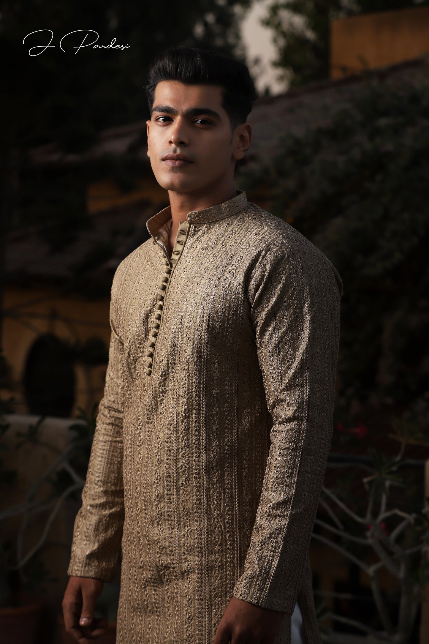 Walnut Weave Kurta