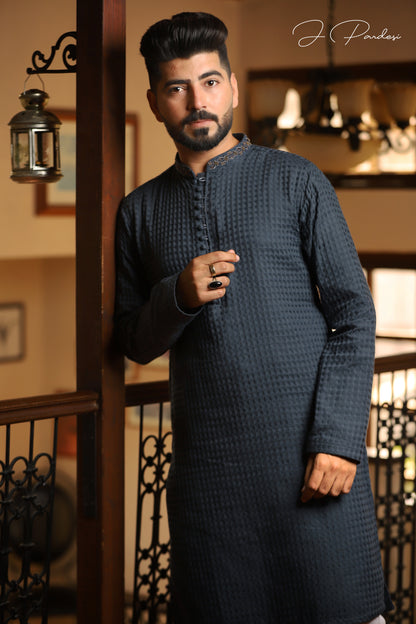 Grey Shadow kurta